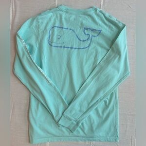 Vineyard Vines Girls Pocket Long Sleeve Tee